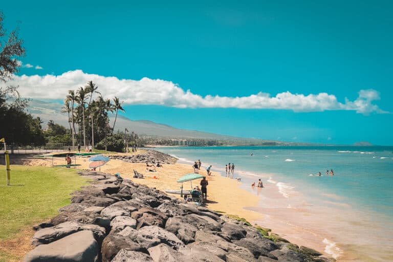 Kalama Beach Park in Maui