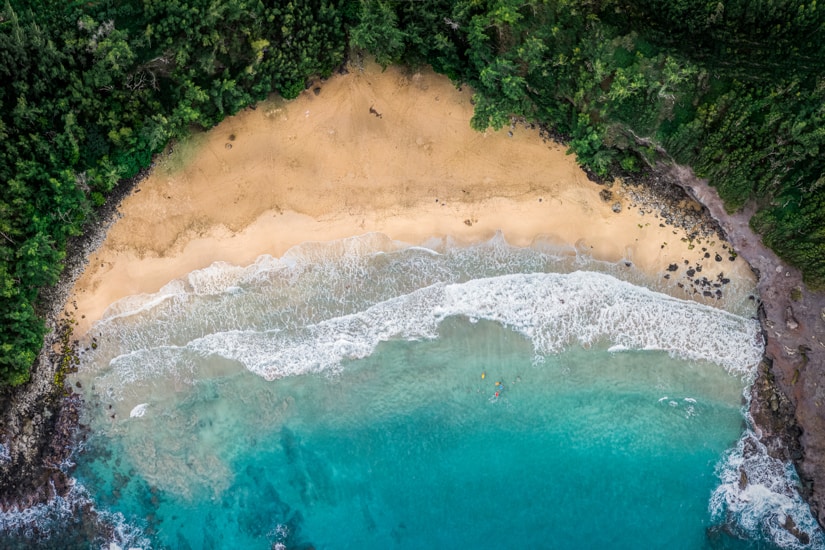 Slaughterhouse Beach in Maui Hawaii