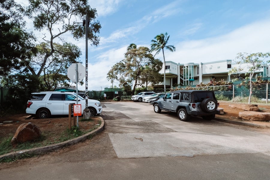 Hideaway Beach Parking