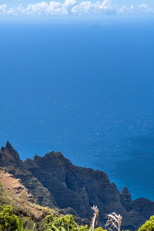 Napali coast in Kauai