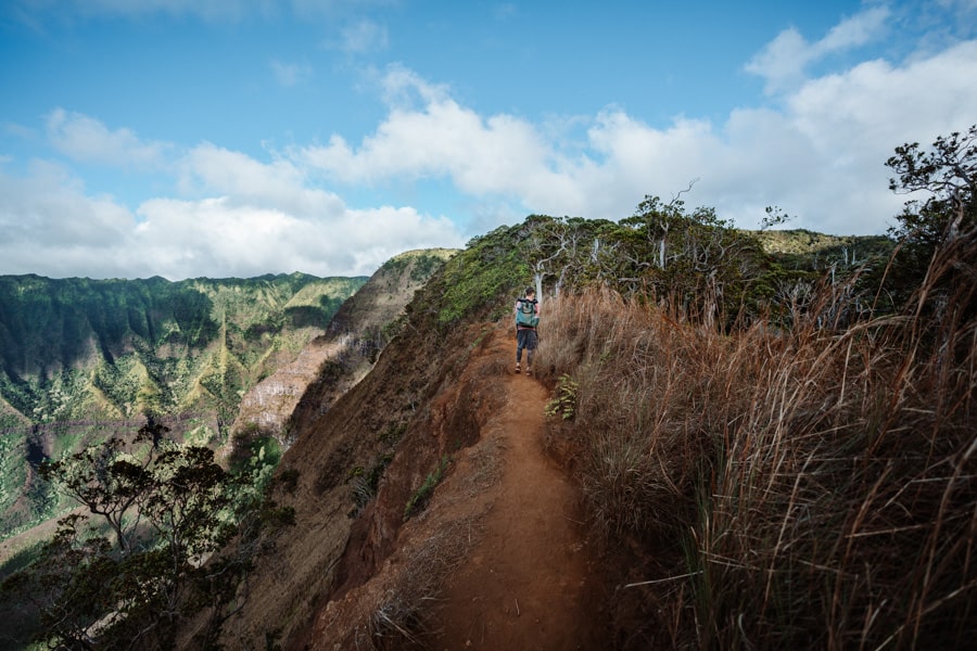 Kalepa Ridge Hike Kauai Hawaii