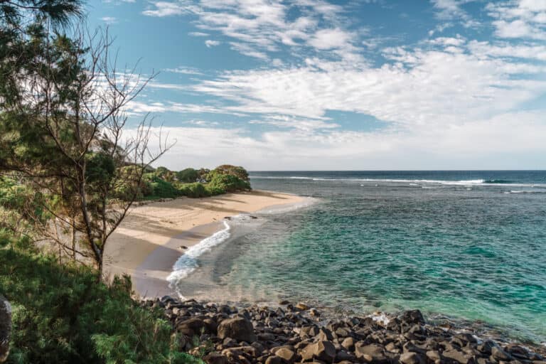 Larsen's beach Kauai Hawaii