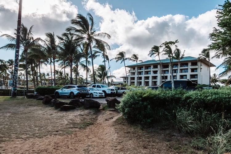 Mahaulepu Heritage Trail parking-3