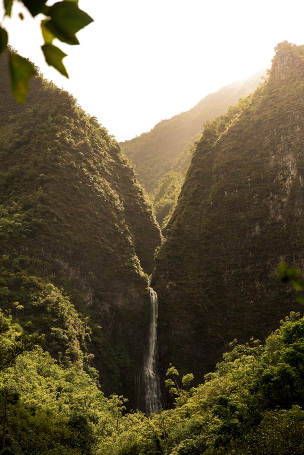 Makaleha Falls Kauai Hawaii