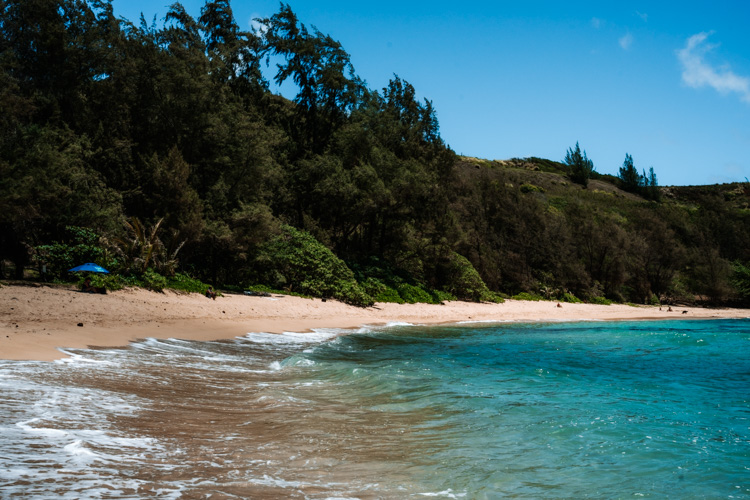 Moloaa Beach Kauai Hawai