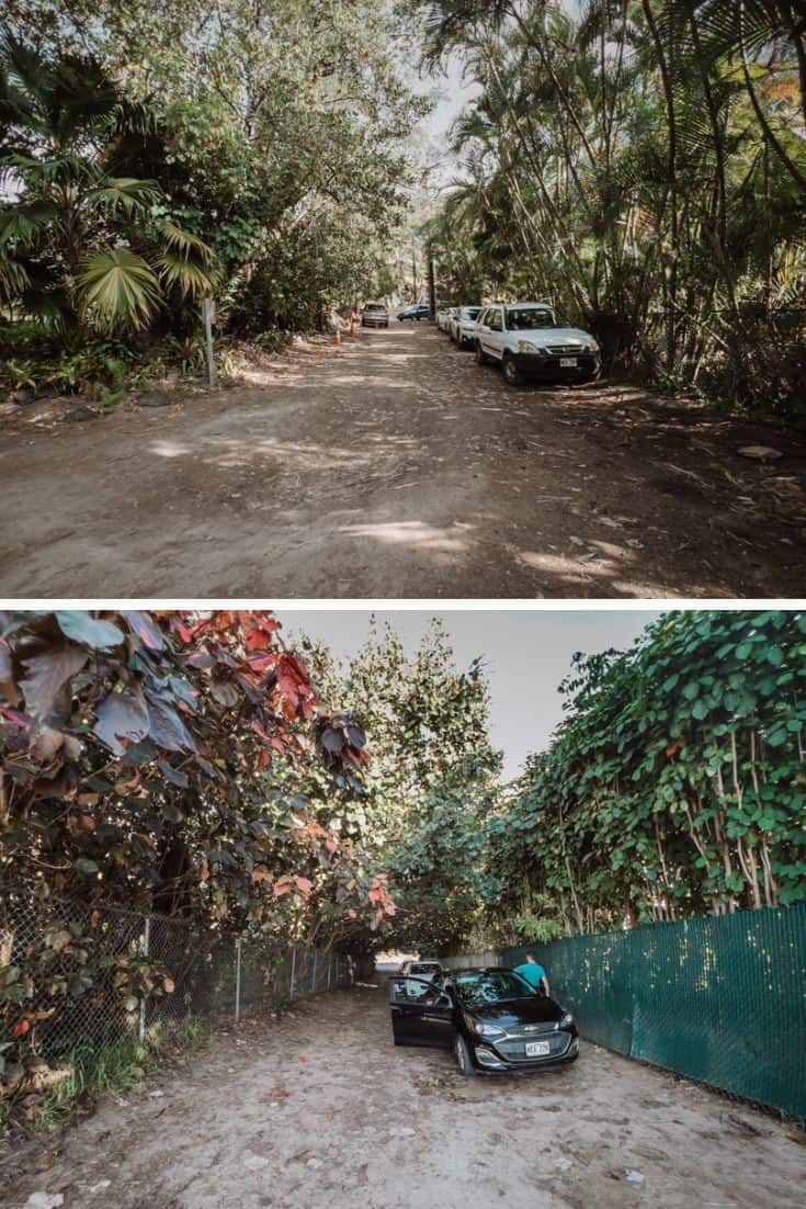 Tunnels beach parking