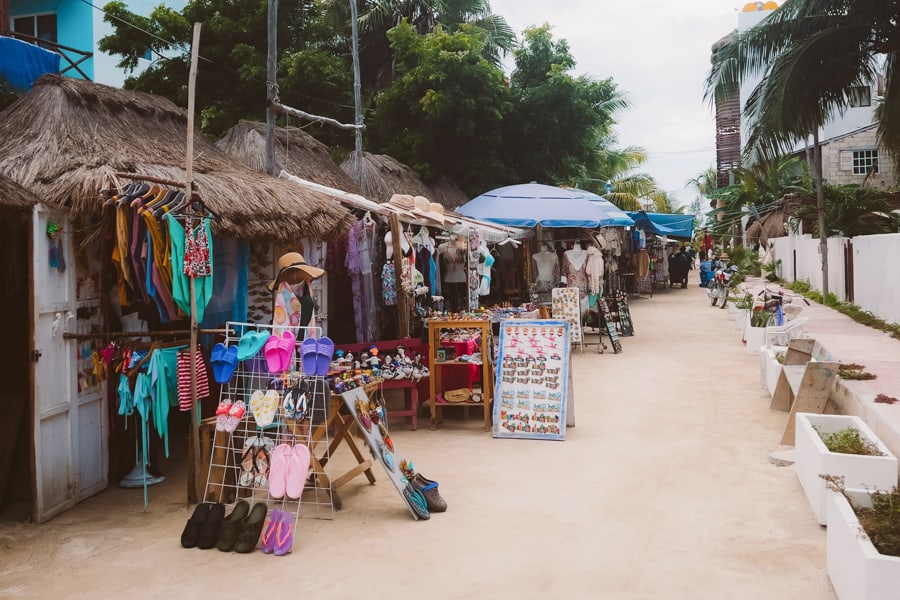Shopping in Holbox
