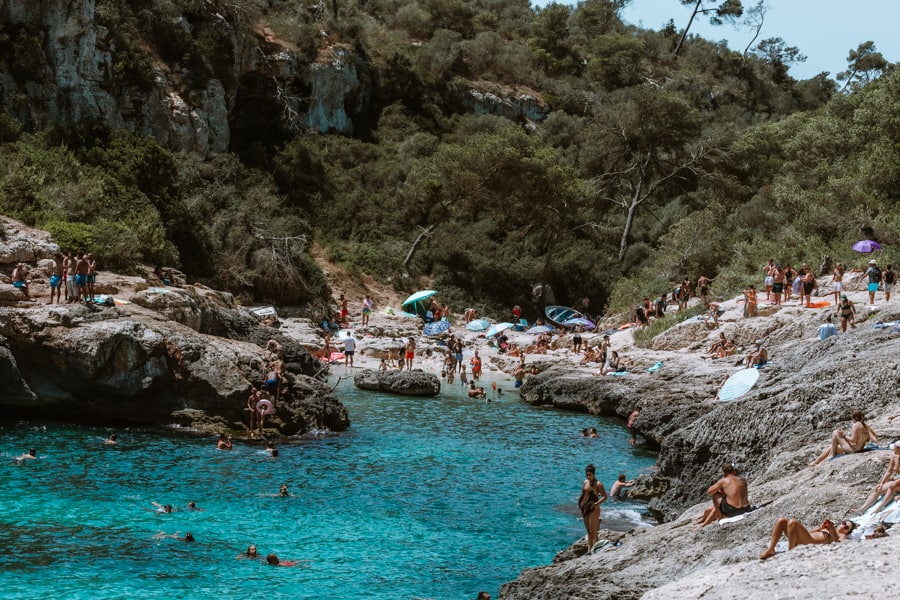 Cala S'Almunia in Mallorca Spain