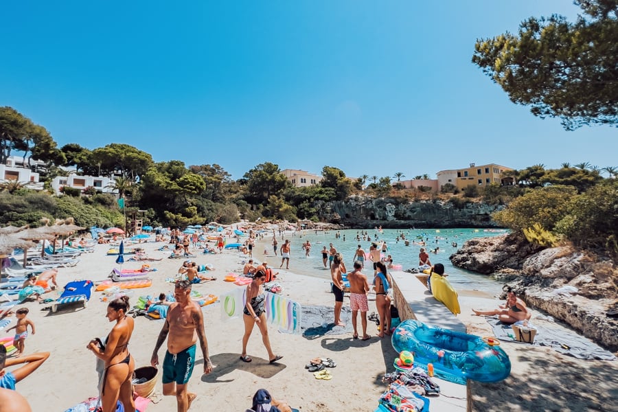 Cala Ferrera beach