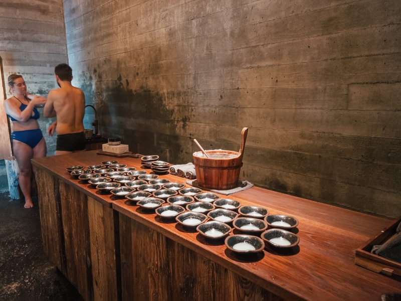 Body Scrub at the Sky Lagoon
