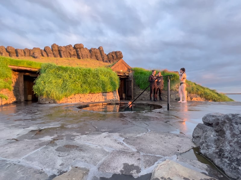 Sky Lagoon Iceland cold plunge