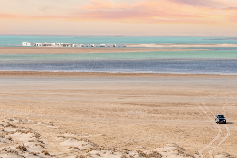 Sealine beach in Qatar