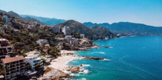 Conchas Chinas Beach in Puerto Vallarta