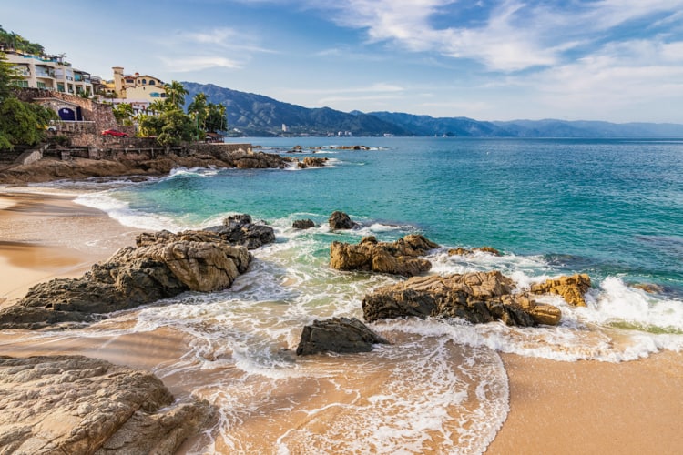 Conchas Chinas beach in Puerto Vallarta