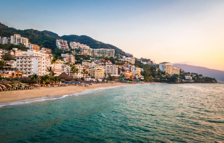 Los Muertos Beach in Puerto Vallarta