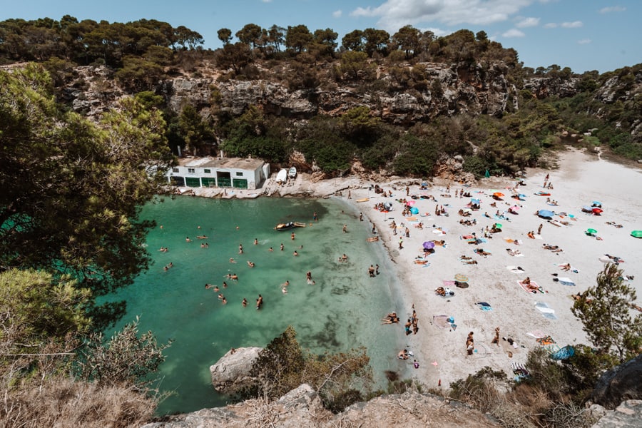 Cala Pi beach in Mallorca