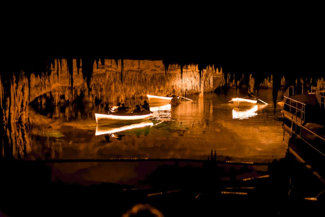 Dragon Caves in Mallorca Spain