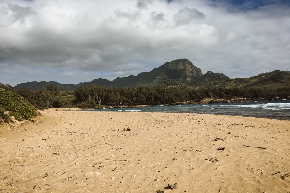 Gillin's beach Kauai Hawaii