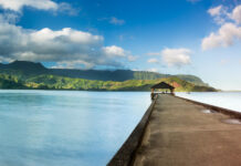 Hanalei Beach Kauai Hawaii