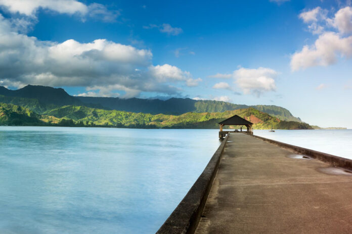 Hanalei Beach Kauai Hawaii