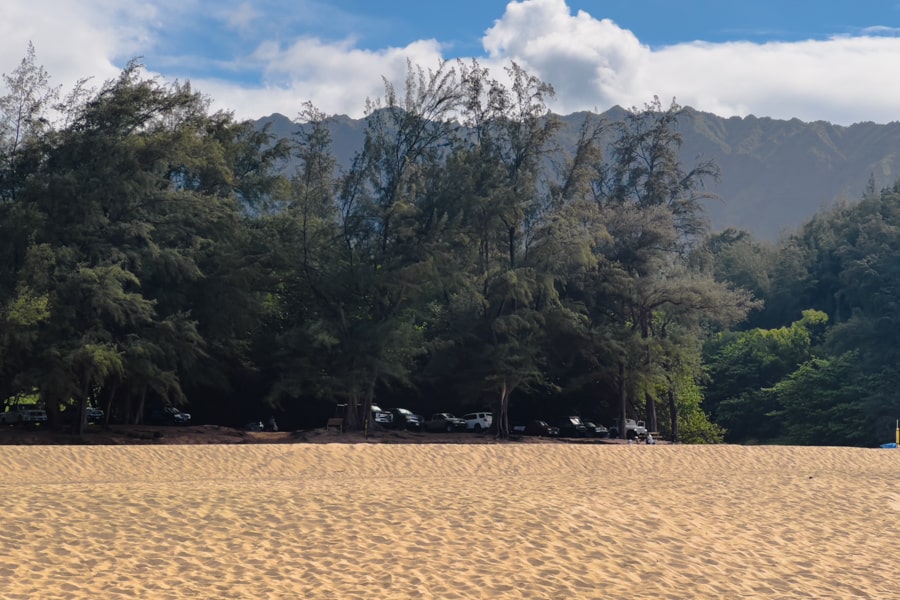 Lumahai Beach Parking