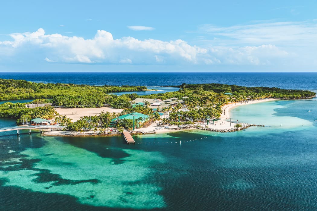 Mahogany Bay in Roatan Honduras