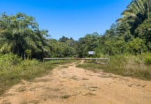 Marbella Beach closed in Roatan Hondruas