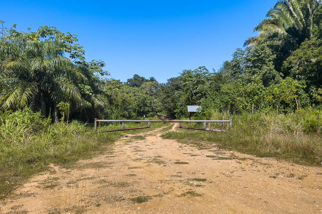 Marbella Beach closed in Roatan Hondruas