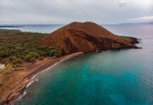 Oneuli Beach in Maui Hawaii