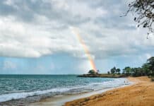 Plage de Cluny (A Largely Deserted Sainte Rose Beach!) Plage de Cluny in Guadeloupe
