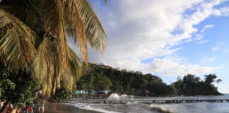 Malendure Beach in Guadeloupe