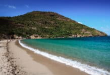 Pompierre Beach (Plage de Pompierre) on Terre De Haut island.