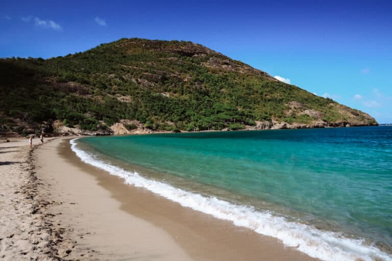 Pompierre Beach (Plage de Pompierre) on Terre De Haut island.