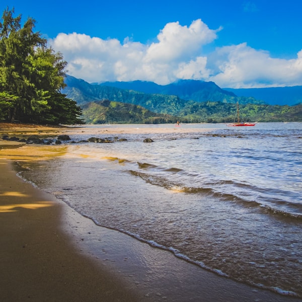 Puu Poa Beach Kauai Hawaii