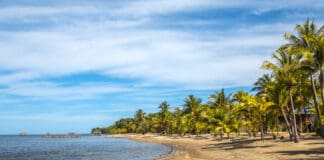 Sandy Bay Beach in Roatan, Honduras