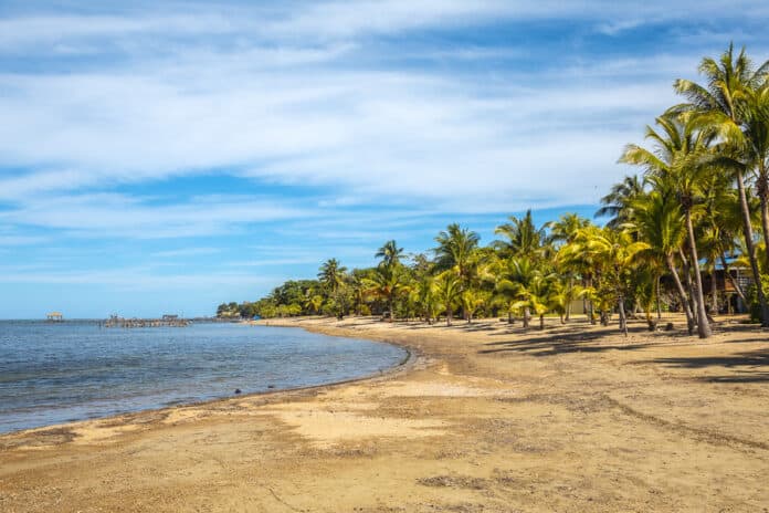 Sandy Bay Beach in Roatan, Honduras