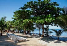 Tabyana Beach in Roatan Honduras