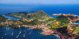 Les Saintes islands in Guadeloupe - Terre de Haut bay