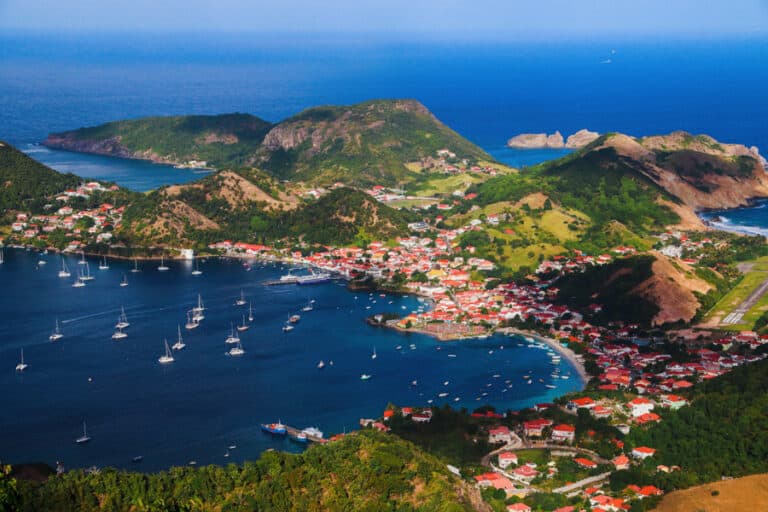 Les Saintes islands in Guadeloupe - Terre de Haut bay