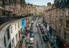 Victoria's street Edinburgh Scotland