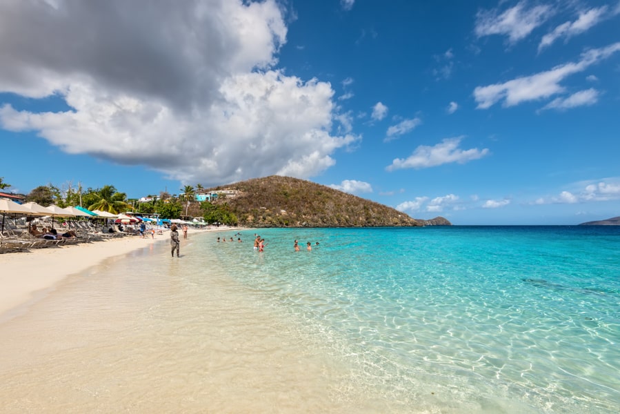 Coki Beach St. Thomas, U.S. V. Islands (USVI)