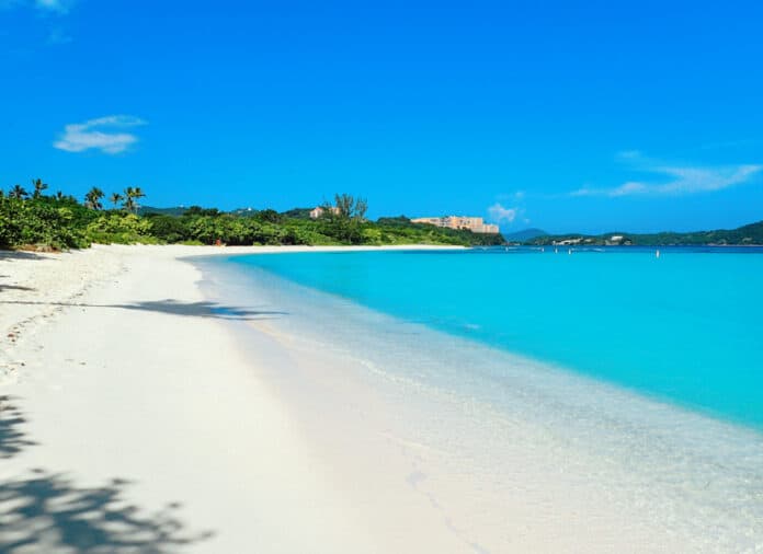Lindquist Beach on St. Thomas US Virgin Islands Lindquist Beach on St. Thomas US Virgin Islands