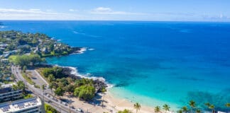 Magic Sands Beach Park on the Big Island of Hawaii