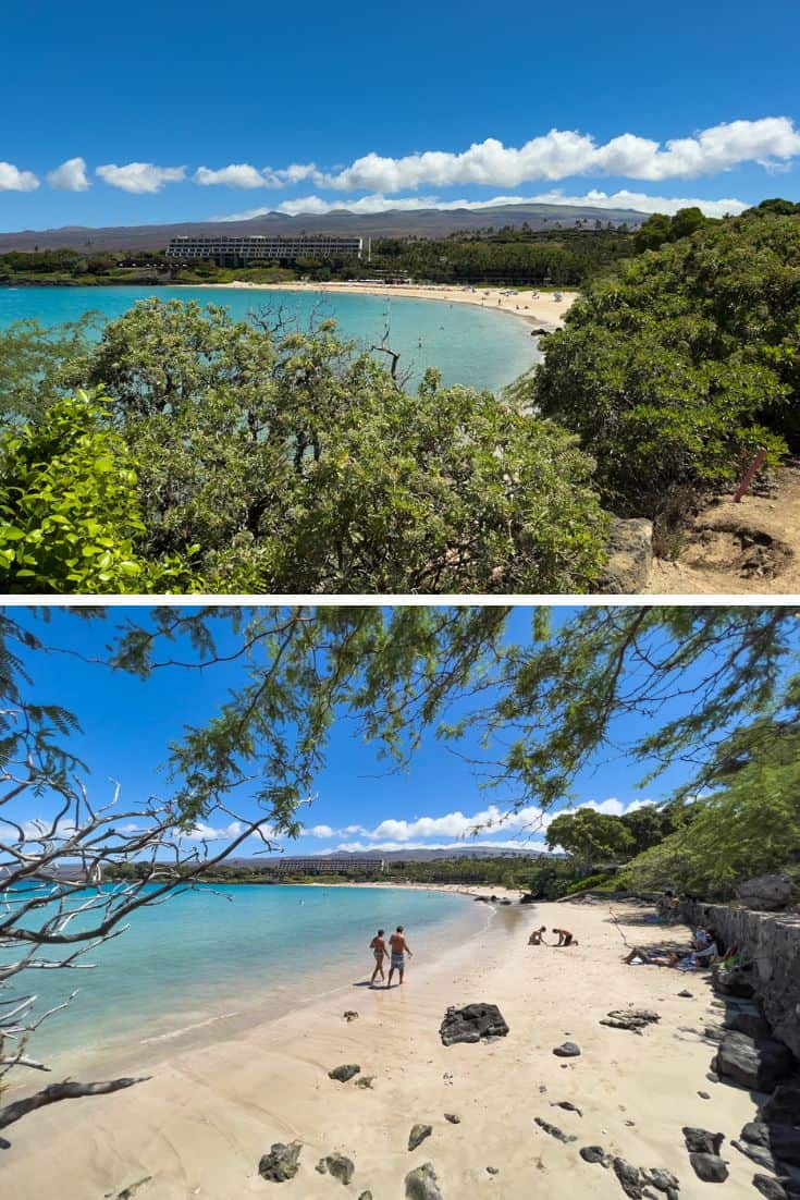 Mauna Kea Beach in the Big Island of Hawaii