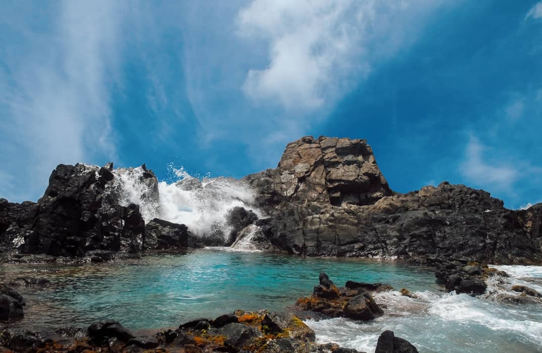 Natural pool Aruba