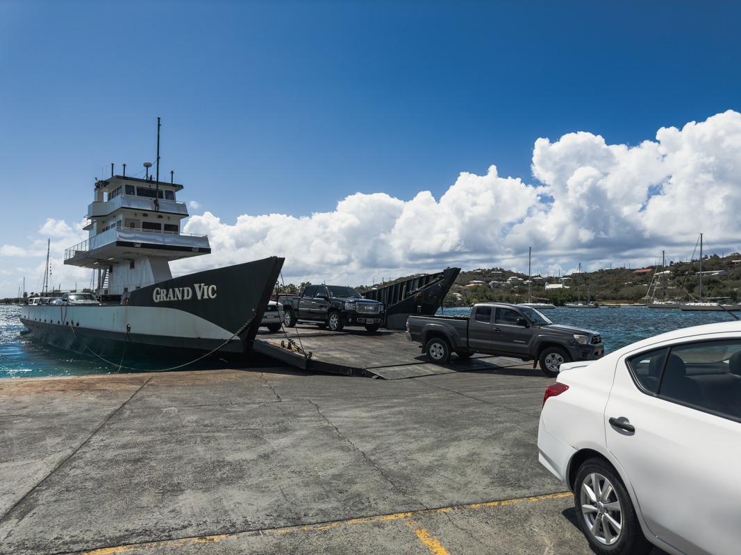 Red hook car ferry St Thomas