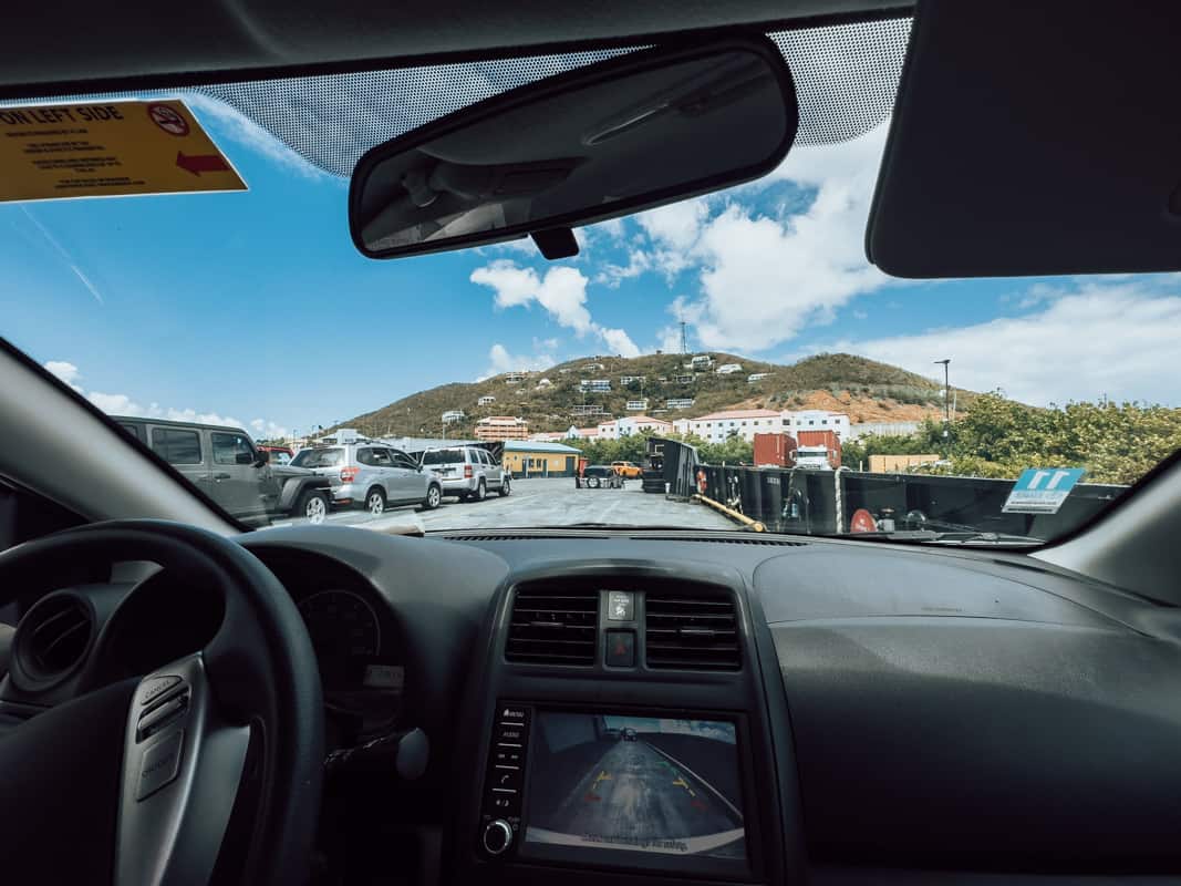 Red hook car ferry USVI