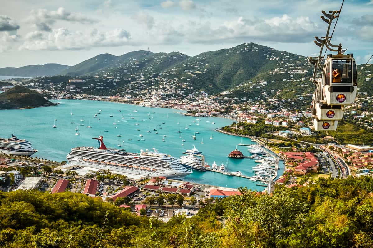 St. Thomas Skyride at Paradise Point