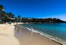 Secret Harbor beach US Virgin Islands
