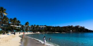Secret Harbor beach US Virgin Islands